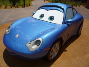 Cars section of Art of Animation