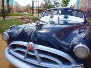 Cars section of Art of Animation