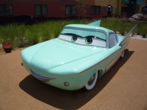 Cars section of Art of Animation