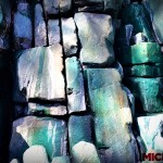 Adventureland rock wall