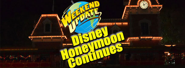 Disney Honeymoon Continues at Disneyland