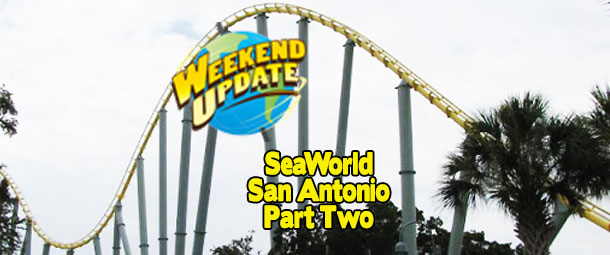 Our Grand Tour of SeaWorld San Antonio Continues