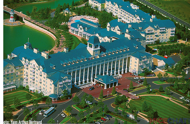 Disneyland Paris, Disneyland Paris From Above