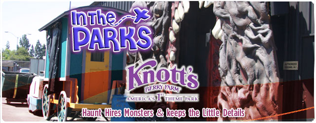 Knott’s Hires Monsters and Preserves More of Ghost Town