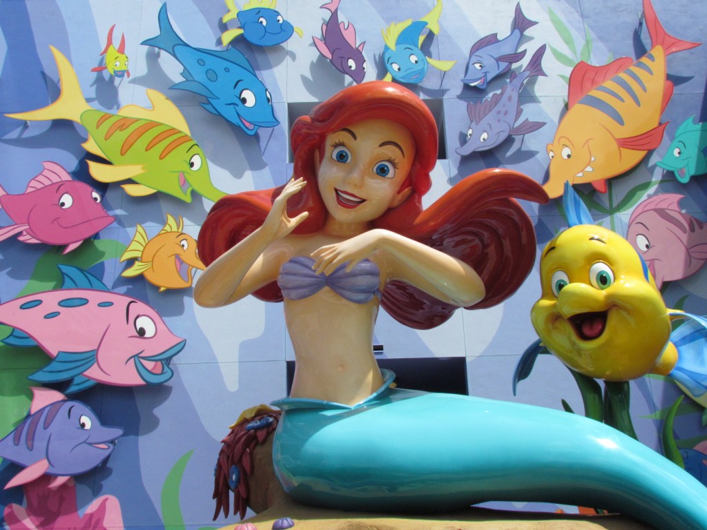 Little Mermaid, Little Mermaid Wing of Art of Animation