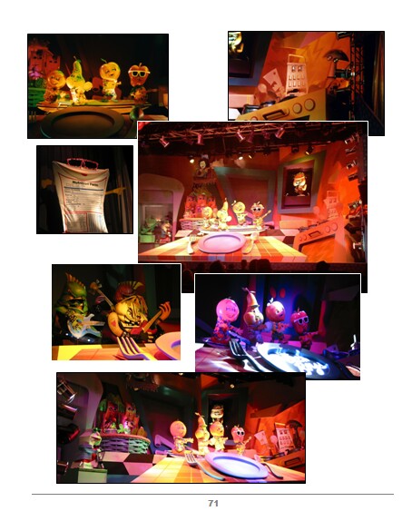 Food Rocks Little Mermaid at of Art of Animation, New Epcot Book.