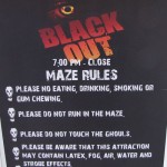 Blackout Sign
