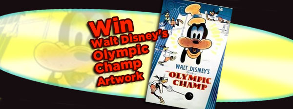 Win Walt Disney’s Olympic Champ Artwork – Contest Closed
