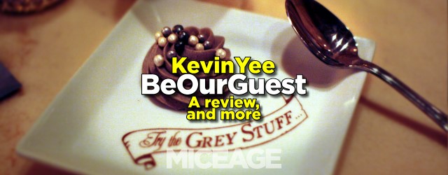 Magic Kingdom’s Be Our Guest Restaurant – Photos and Reviews Try the grey stuff...