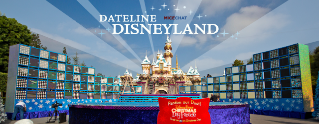 Hollywood comes to Disneyland for Christmas Day Parade filming as Earl of Sandwich opens