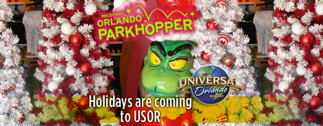 Universal Orlando Gets Festive