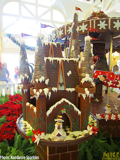 disney beach club christmas, Gingerbread Carousel and Holiday Goodies of Disney World’s Beach Club Resort