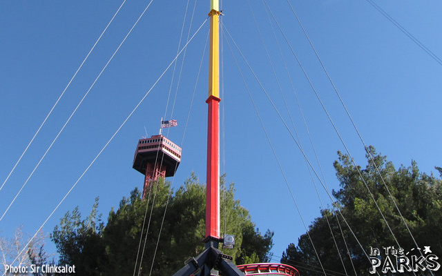 six flags magic mountain, Six Flags Magic Mountain Construction Goes Full Throttle