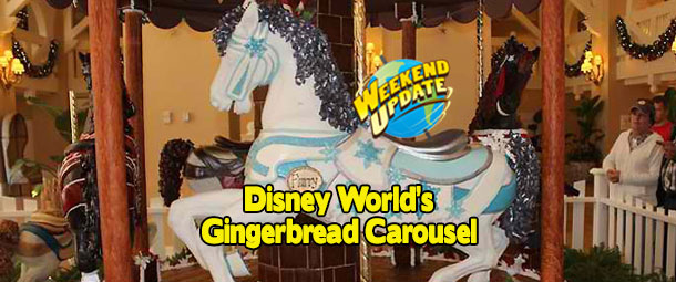 Disney’s Beach Club Resort features Gingerbread Carousel
