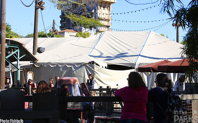 Disneyland, Disneyland Big Thunder Under a Crane, Mansion reopened, Grizzly Down