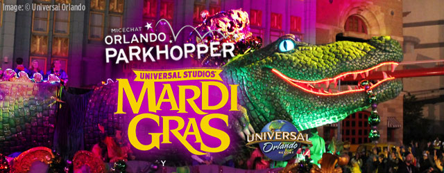 Mardi Gras Shines at the Universal Orlando Resort and Hints of Krusty Burger