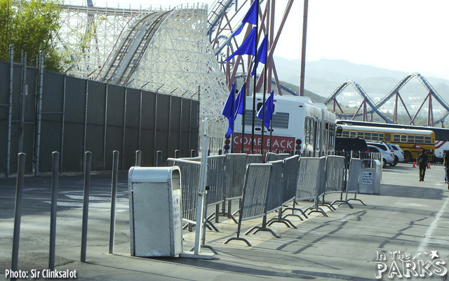 magic mountain, Full Throttle Inches Toward Completion at Magic Mountain