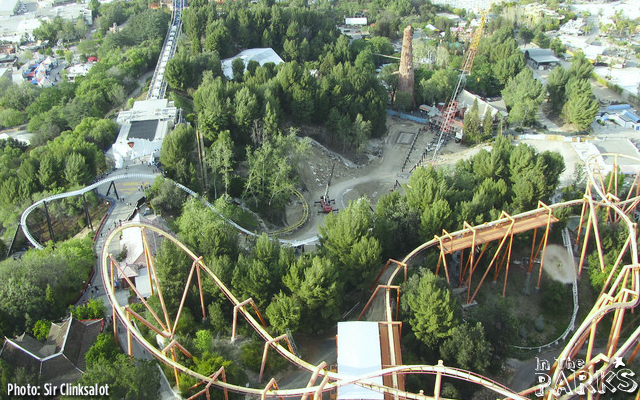 magic mountain, Full Throttle Inches Toward Completion at Magic Mountain