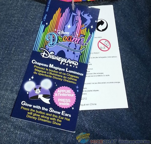 20130214 Disneyland Paris, Disneyland Paris Previews Chapeau Magique Lumineaux: Glow with the Show Comes to Paris