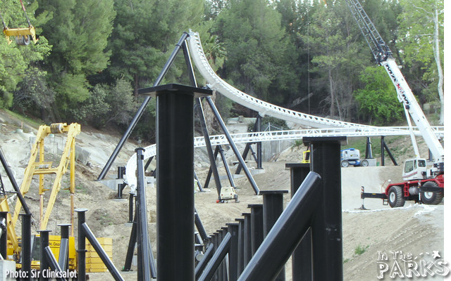 magic mountain, Full Throttle Inches Toward Completion at Magic Mountain