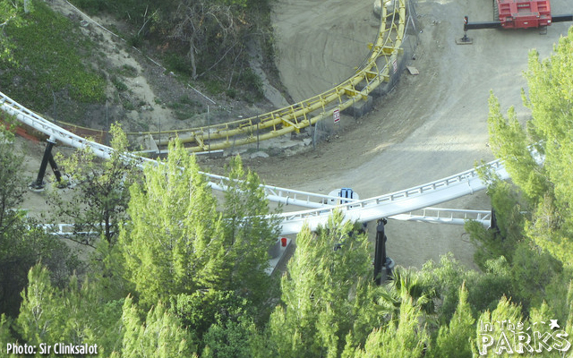 magic mountain, Full Throttle Inches Toward Completion at Magic Mountain