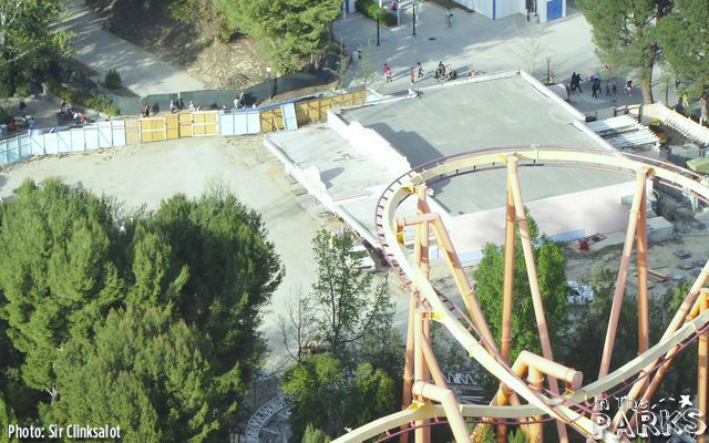 magic mountain, Full Throttle Inches Toward Completion at Magic Mountain