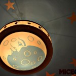 Man in the moon lamp