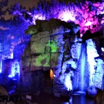 Waterfall Lighting And Ghost Projections