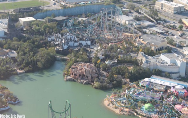 universal orlando resort, Orlando Parkhopper: Universal Orlando Resort From Above