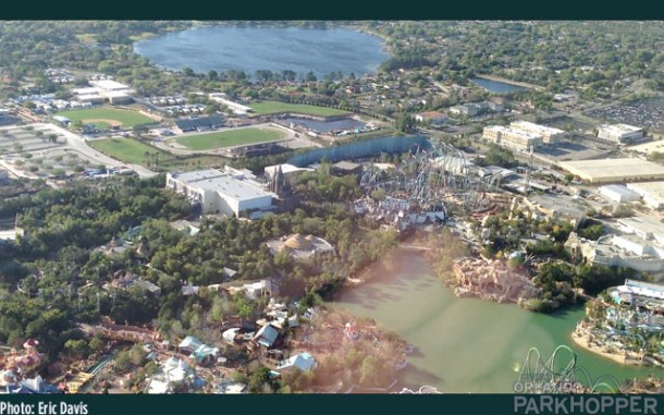 universal orlando resort, Orlando Parkhopper: Universal Orlando Resort From Above