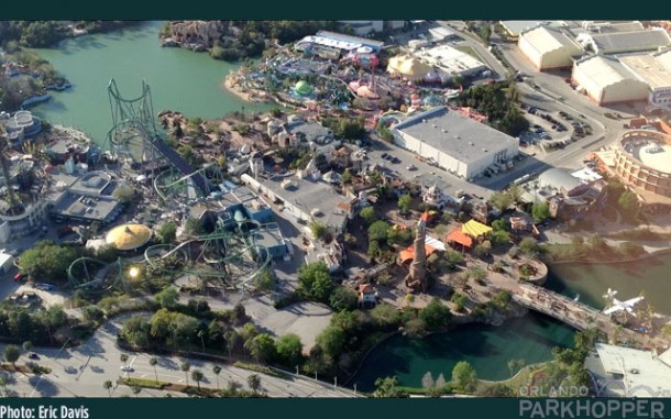 universal orlando resort, Orlando Parkhopper: Universal Orlando Resort From Above