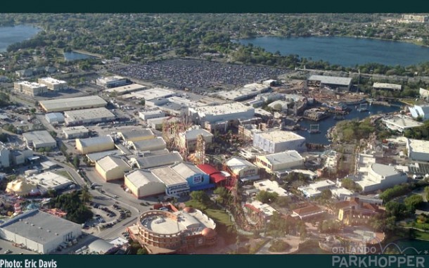 universal orlando resort, Orlando Parkhopper: Universal Orlando Resort From Above