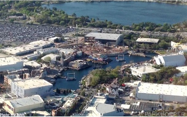 universal orlando resort, Orlando Parkhopper: Universal Orlando Resort From Above