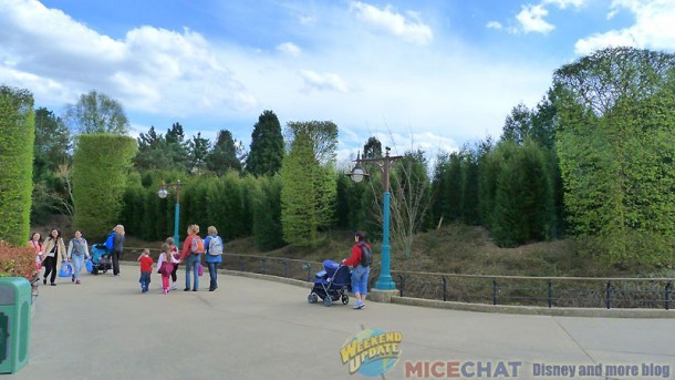 Disneyland Paris, Long Winter Comes to an End, Trees Bloom at Disneyland Paris