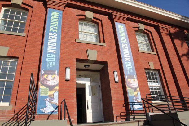 The entrance to the Special Exhibitions building 