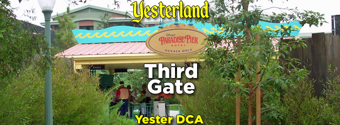 Private Entrance to DCA — Exclusively for Paradise Pier Hotel Guests