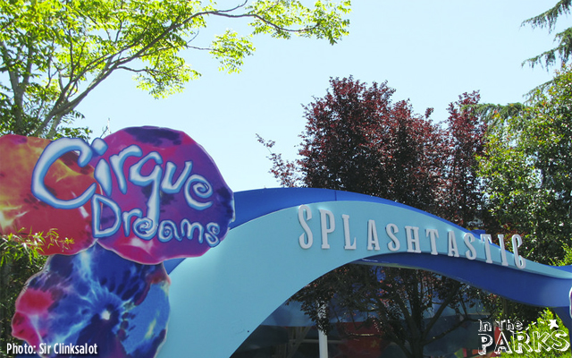 The entrance to the stadium