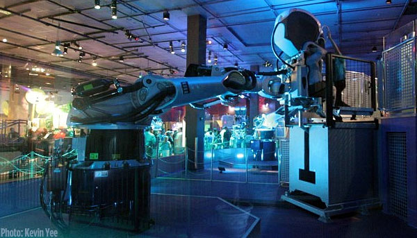 KUKA arm technology used at The Sum of all Thriils in EPCOT