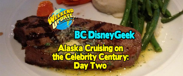 Cruising to Alaska on the Celebrity Century Day Two