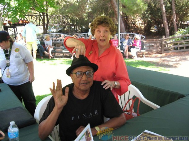 Floyd Norman and Margaret Tinker Bell Kerry