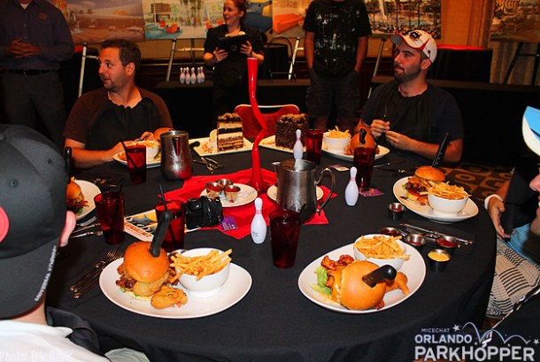 Getting ready to take on the Kitchen Challenge at the HardRock Hotel at Universal Orlando