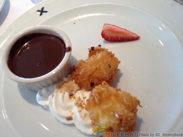 Pineapple fritters.