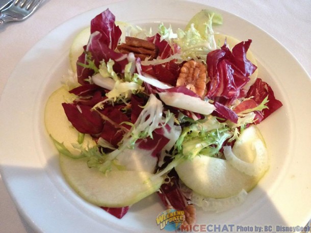 Radicchio-fennel-apple salad.