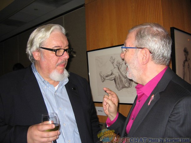 Tom Sito and Leonard Maltin
