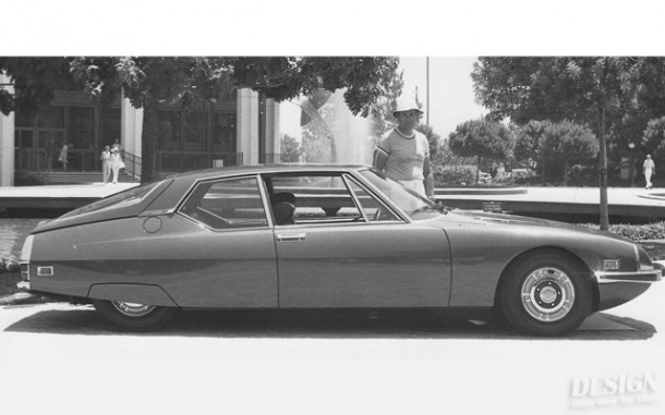 Bob Gurr with his 1971 Citroen-Maserati