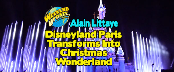 Disneyland Paris Transforms into Christmas Wonderland