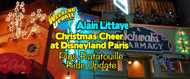 Christmas Cheer at Disneyland Paris plus Ratatouille Ride Update