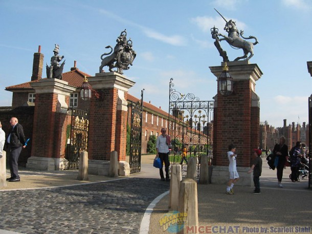 Gates at Hampton Court