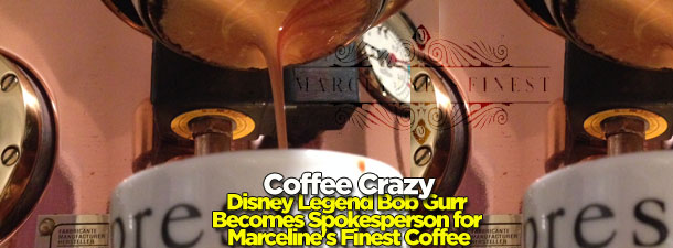 Disney Legend Bob Gurr Becomes Spokesperson for Marceline’s Finest Coffee