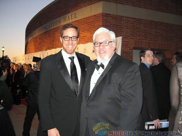 Rob Minkoff, filmmaker and director of Lion King and Tom Sito, well-known animator, animation historian, teacher and author